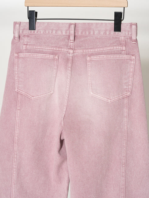 KNEE TUCK DENIM PT /Y252-31054
